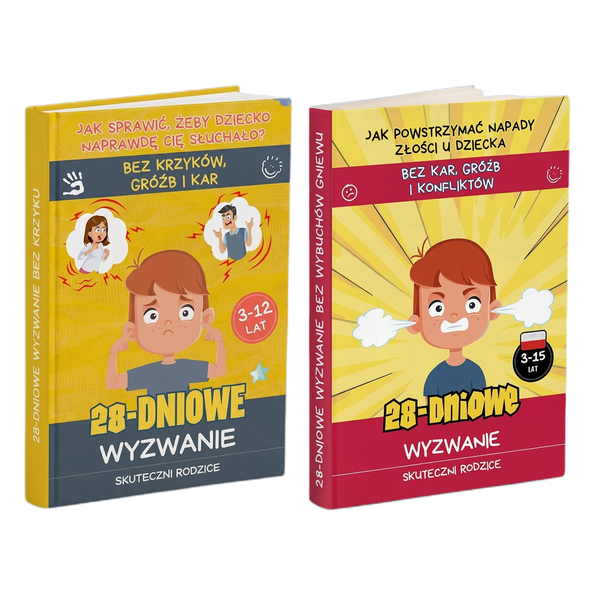Zestaw: Bez krzyku + Bez wybuchów gniewu